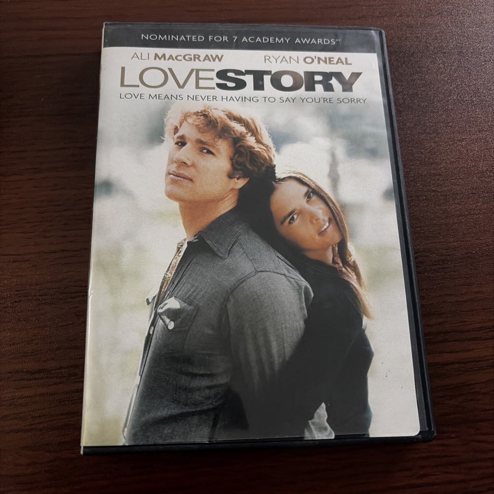 Love Story Ali MacGraw Ryan O'Neal DVD